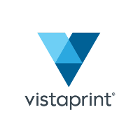 Vistaprint logo – brand collaboration with Angus and Layla