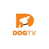 DOGTV logo – brand collaboration with Angus and Layla