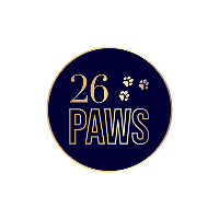 26 Paws logo – pet brand collaboration with Angus and Layla